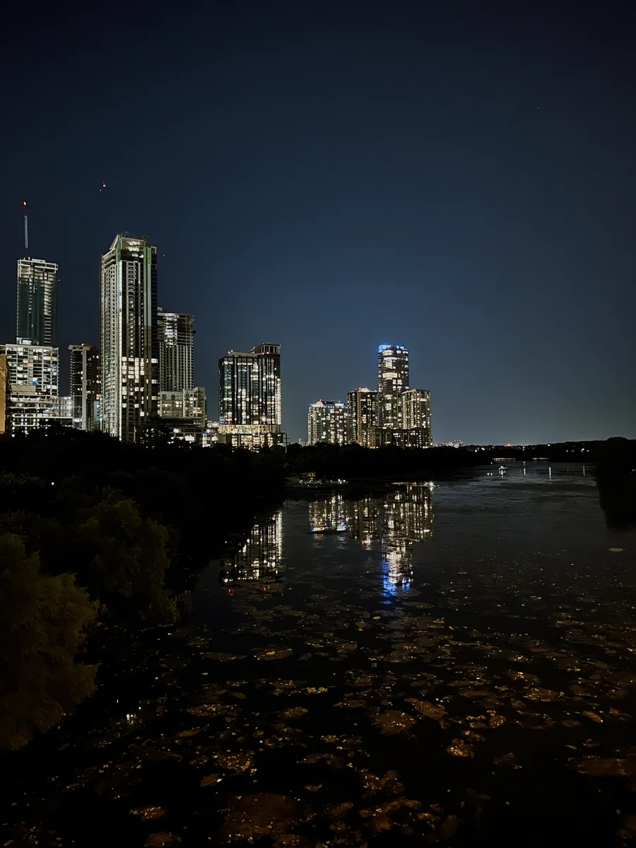 Austin skyline at night